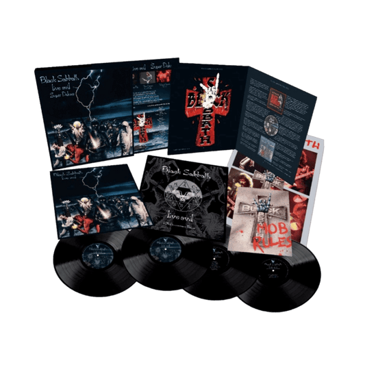 BLACK SABBATH - Live Evil Super Deluxe 40th Anniversary Edition 4LP Vinyl Box Set { vinyl }