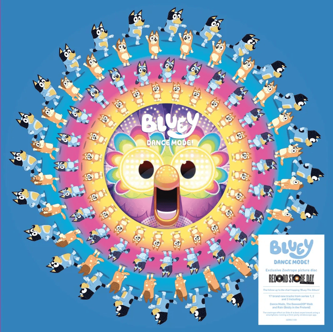 BLUEY - Dance Mode Zoetrope RSD23 Vinyl