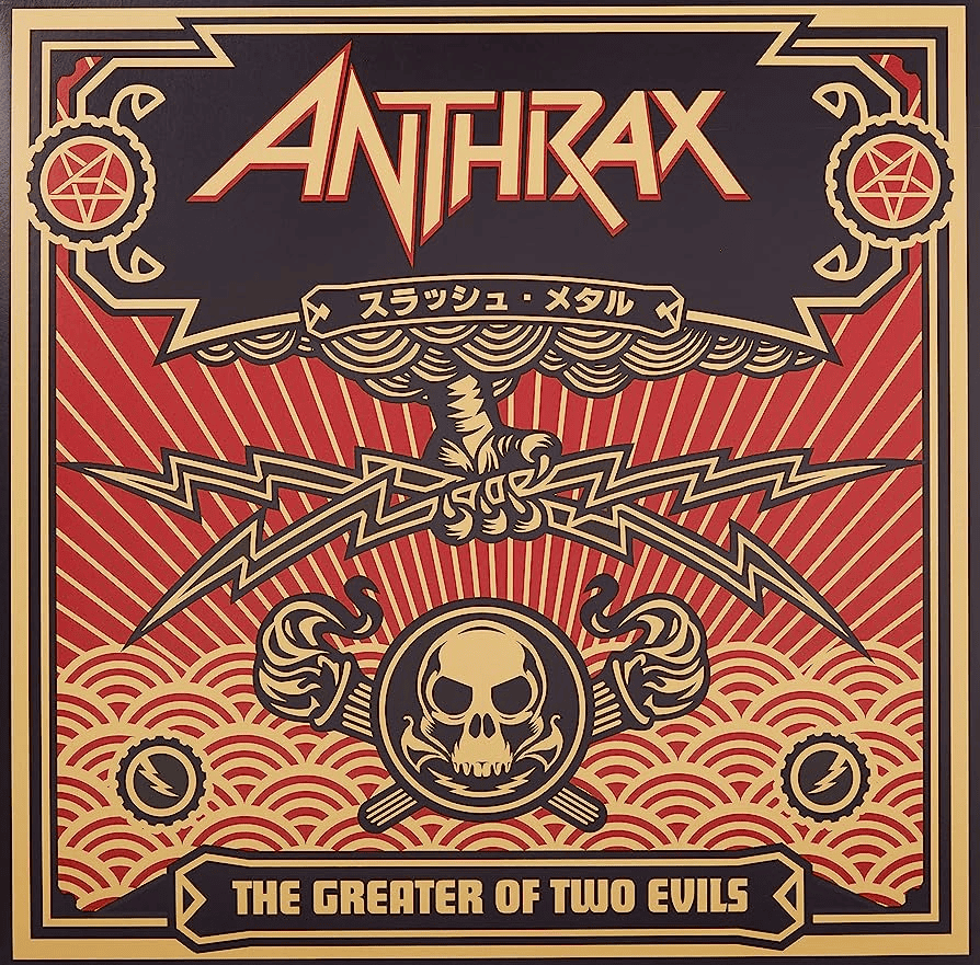 ANTHRAX - The Greater Of Two Evils Vinyl { vinyl }