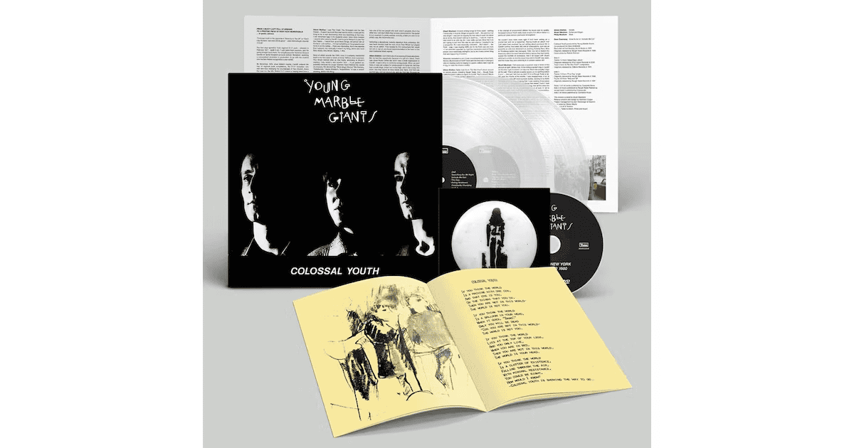 YOUNG MARBLE GIANTS - Colossal Youth // Hurrah, New York, November 1980 Vinyl { vinyl }