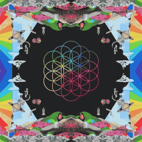 COLDPLAY - A Head Full Of Dreams Clear Vinyl { vinyl }