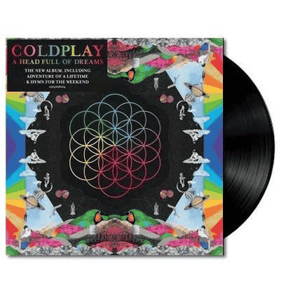 COLDPLAY - A Head Full Of Dreams Vinyl { vinyl }