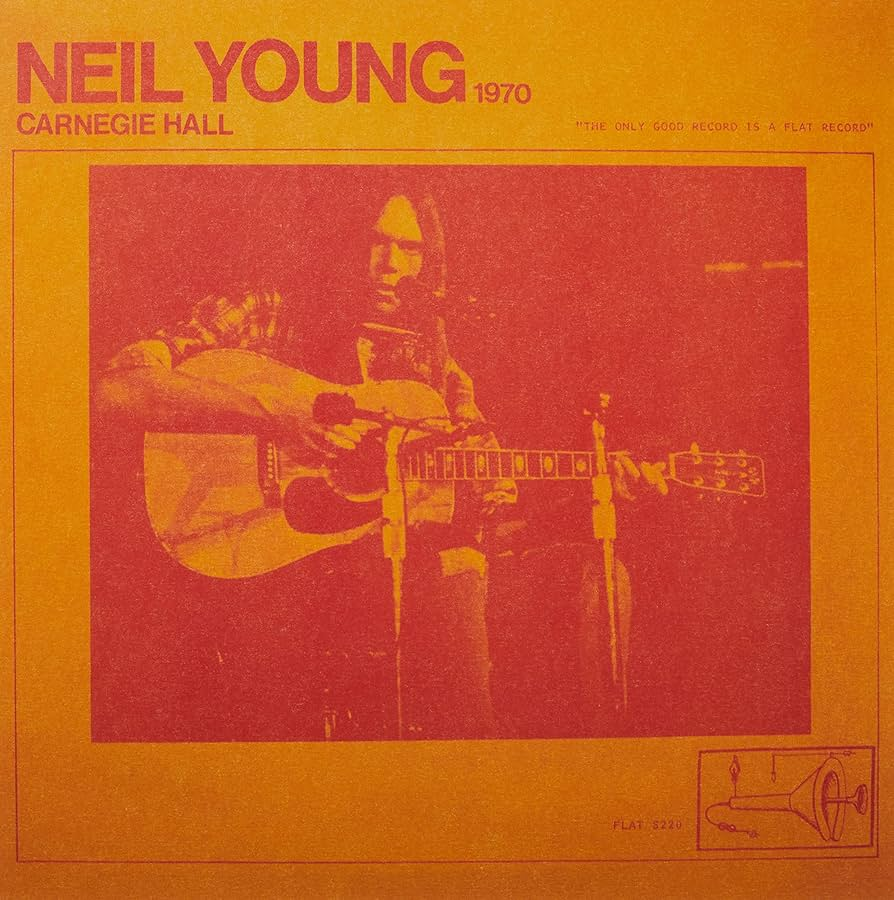 NEIL YOUNG - Carnegie Hall 1970 Vinyl { vinyl }
