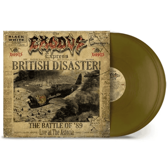 EXODUS - British Disaster The Battle of '89: Live At The Astoria Vinyl { vinyl }