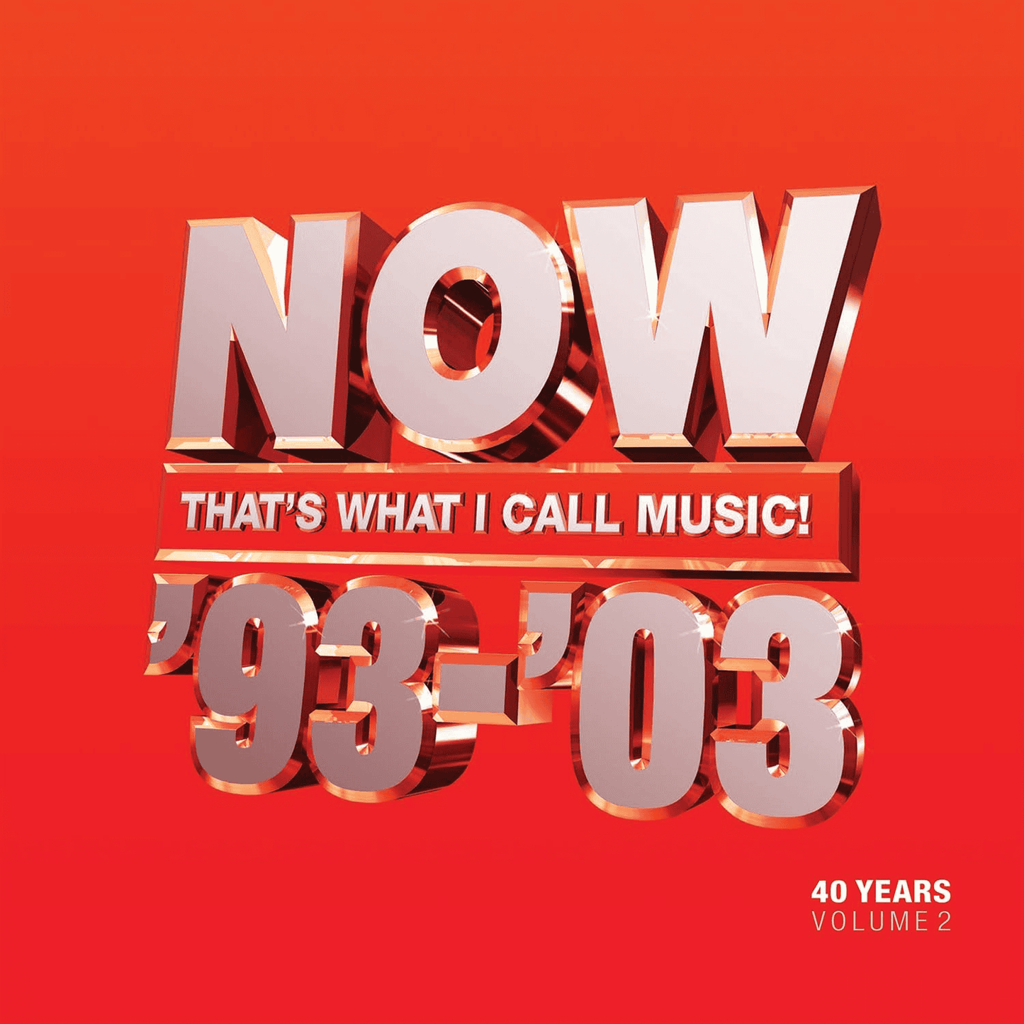 VARIOUS - Now That's What I Call 40 Years: Vol. 2 1993-2003 Vinyl { vinyl }