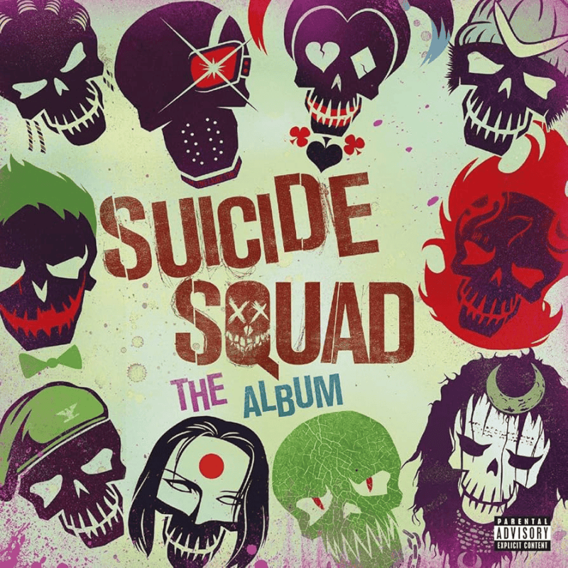 SUICIDE SQUAD Soundtrack Vinyl { vinyl }