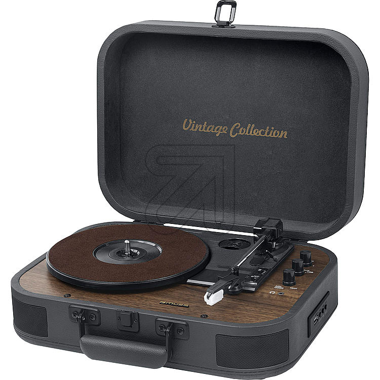 Muse Turntable, Bluetooth in & Out, USB, 10W - Wooden/Black [Tech & Turntables] [ Vinyl ]