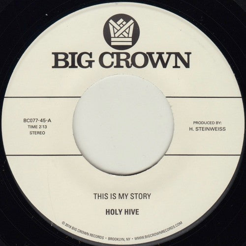 Holy Hive - This Is My Story / Blue Light [ Vinyl ]