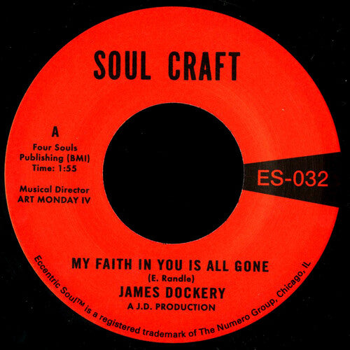 James Dockery - My Faith In You Is All Gone [ Vinyl ]