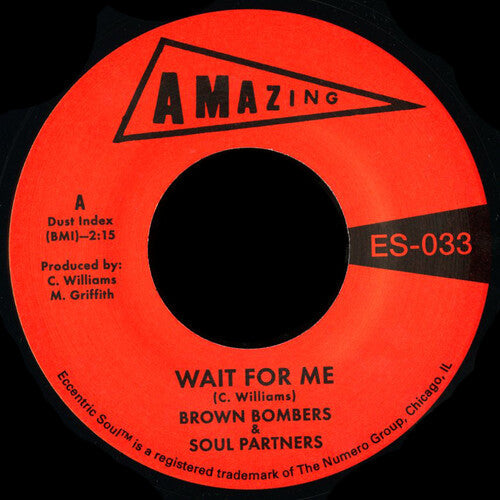 Brown Bombers & Soul Partners - Wait For Me / Just Fun [ Vinyl ]