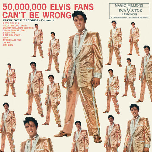 Elvis Presley - 50,000,000 Elvis Fans Can't Be Wrong: Elvis' Gold Records Volume 2 [ Vinyl ]