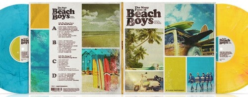 Various Artists - Many Faces Of The Beach Boys / Various (Ltd 180gm Gatefold Blue & Yellow) [ Vinyl ]