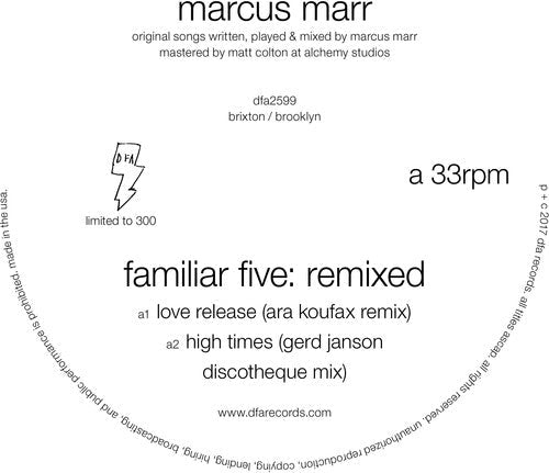 Marcus Marr - Familiar Five: Remixed [ Vinyl ]