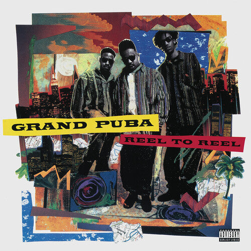 Grand Puba - Reel to Reel [2LP Orange, Yellow & Blue Jay with White) [ Vinyl ]