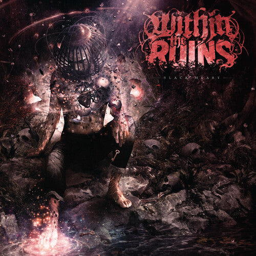Within the Ruins - Black Heart (Opaque Apple Red & Opaque Silver) [ Vinyl ]