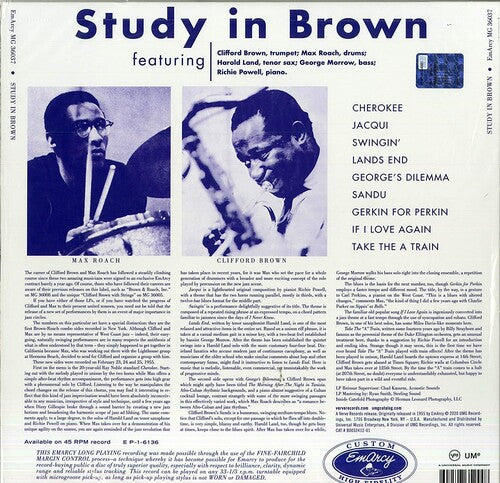Clifford Brown - A Study In Brown [ Vinyl ]