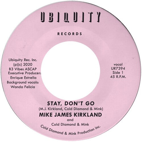 Stay, Don't Go [ Vinyl ]