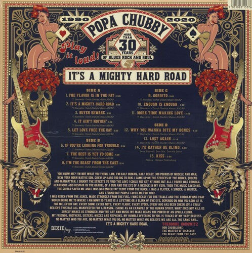 Popa Chubby - Its A Mighty Hard Road [ Vinyl ]