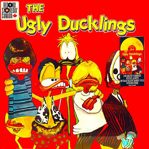 The Ugly Ducklings - Ugly Ducklings (Fluorescent Yellow With Red Specs Vinyl) (180g) [ Vinyl ]