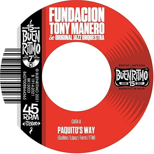 Fundacion Tony Manero & Original Jazz Orquestra - Paquito's Way [ Vinyl ]
