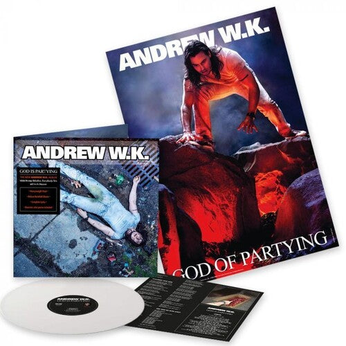 Andrew Wk - God Is Partying [White + Poster] [ Vinyl ]