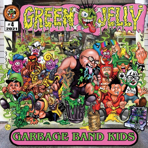 Green Jelly - Garbage Band Kids (Green & Yellow Splatter) [ Vinyl ]