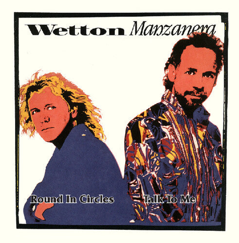 Wetton Manzanera - Round In Circles / Talk To Me (Blue Opaque) [ Vinyl ]