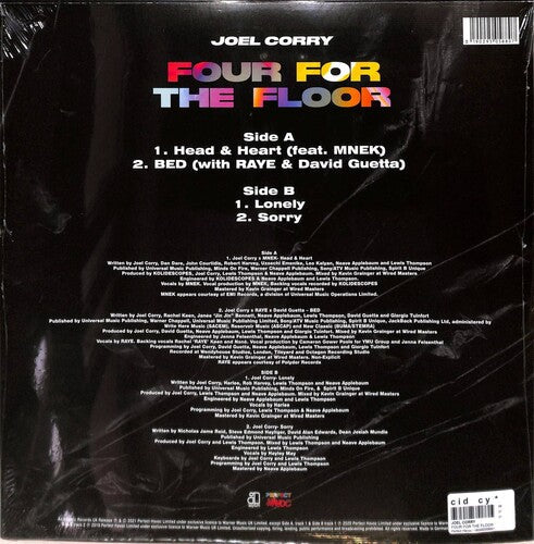 Joel Corry - Four For The Floor [ Vinyl ]
