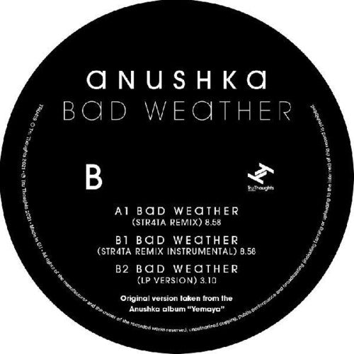 Anushka - Bad Weather / Str4ta Remix [ Vinyl ]