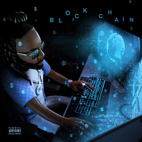 Money Man - Blockchain (Blue Seaglass Wave) [ Vinyl ]