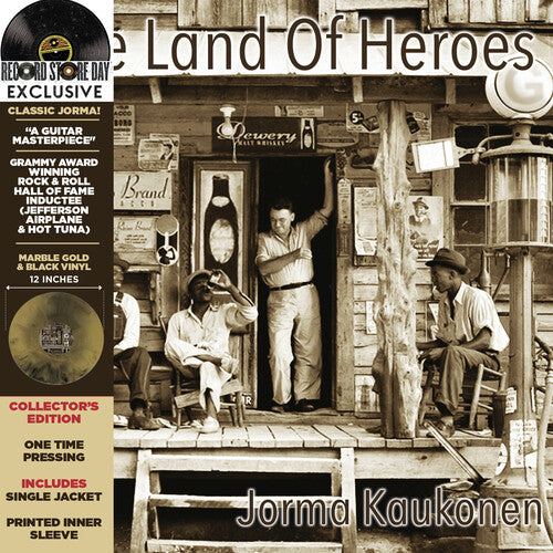 Jorma Kaukonen - The Land of Heroes [Gold & Black Haze] [ Vinyl ]