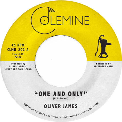 Oliver James - One And Only (Opaque Yellow) [ Vinyl ]