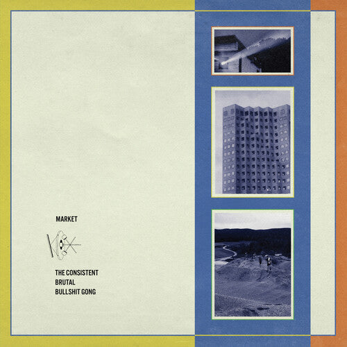 Market - The Consistent Brutal Bullshit Gong (Transparent Dark Blue) [ Vinyl ]