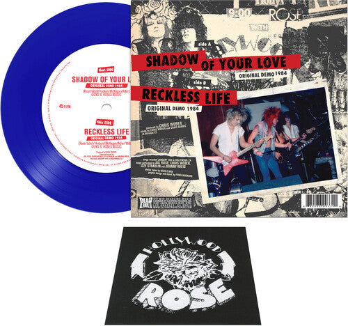 Hollywood Rose - Shadow Of Your Love / Reckless Life (blue) [ Vinyl ]