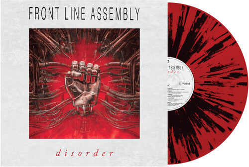 Front Line Assembly - Disorder (red & Black Splatter) [ Vinyl ]
