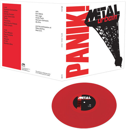Metal Urbain - Panik! (red) [ Vinyl ]