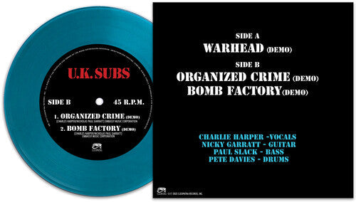 UK Subs - Warhead / Blue [ Vinyl ]