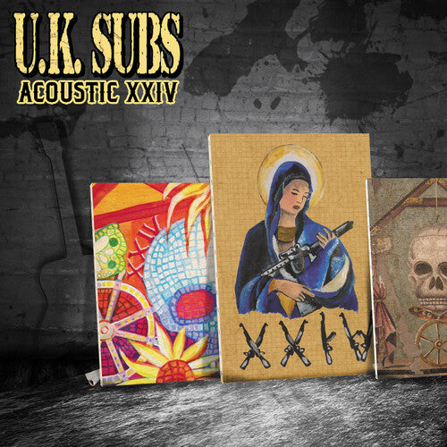UK Subs - XXIV - Double 10-inch Green & Clear Vinyl [ Vinyl ]
