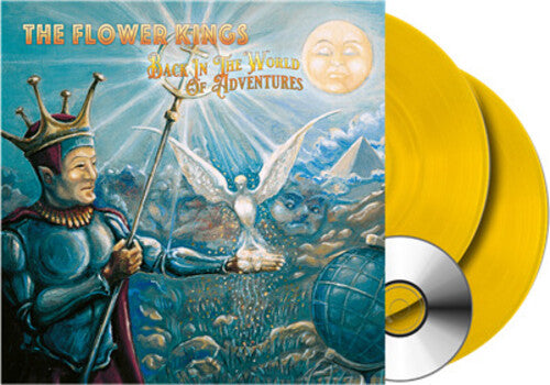 The Flower Kings - Back In The World Of Adventures - Transparent Sun Yellow Vinyl + CD & LP Booklet [ Vinyl ]