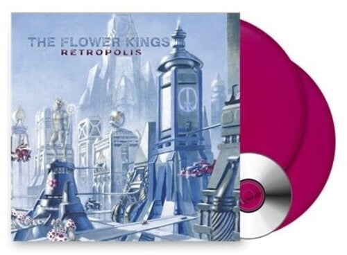 The Flower Kings - Retropolis - Transparent Magenta Vinyl + CD & LP Booklet [ Vinyl ]