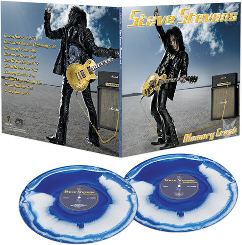 Steve Stevens - Memory Crash - Blue/white Haze [ Vinyl ]