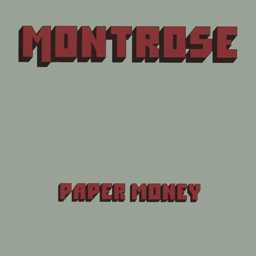Montrose - Paper Money [Clear Red] [ Vinyl ]