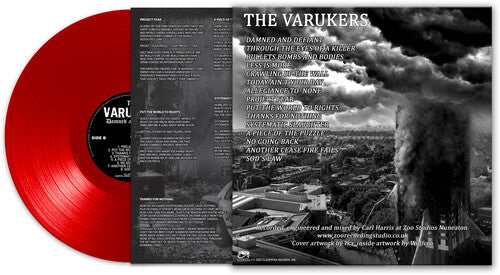 Varukers - Damned & Defiant - Red [ Vinyl ]