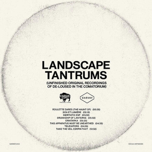 The Mars Volta - Landscape Tantrums: Unfinished Original Recordings Of De-Loused In The Comatorium - Clear Vinyl [ Vinyl ]