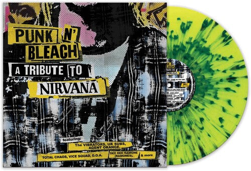 Various Artists - Punk 'n' Bleach - A Tribute To Nirvana [Green Splatter] [ Vinyl ]