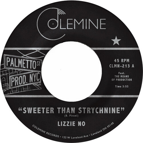 Lizzie No & Ben Pirani - Sweeter Than Strychnine / Stop Bothering Me - Opaque Red [ Vinyl ]