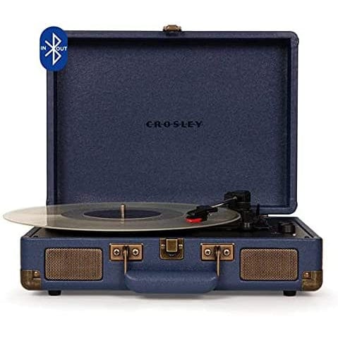 Crosley Cruiser Plus - Bluetooth Turntable (Navy) [Tech & Turntables] [ Vinyl ]