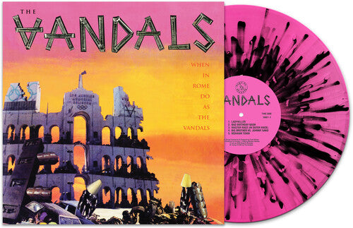 The Vandals - When In Rome Do As The Vandals [Pink/Black Splatter] [ Vinyl ]