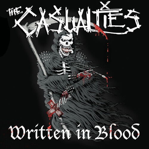 The Casualties - Written In Blood - White [ Vinyl ]