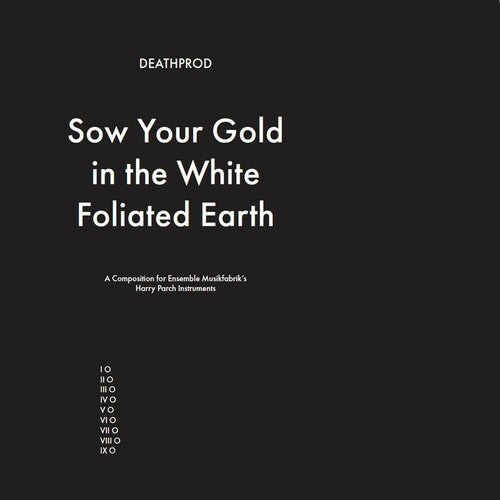 Deathprod - Sow Your Gold In The White Foliated Earth [ Vinyl ]